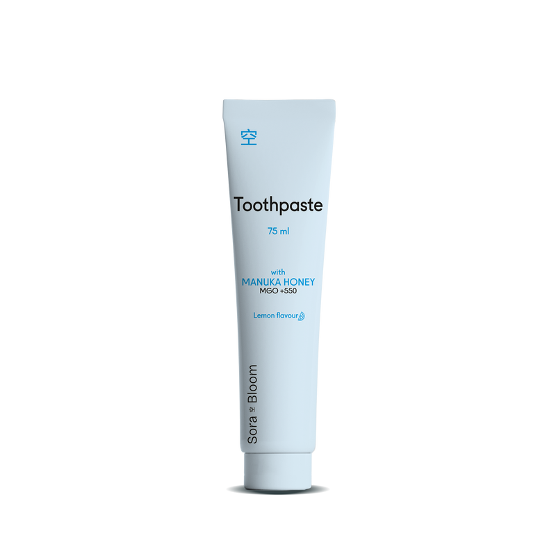 Toothpaste with Manuka Honey and Lemon Flavour